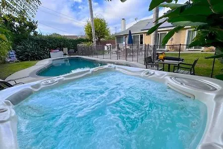 Rainforest Villa 4 Bedroom Poolspa Walk2Disneyland Anaheim Exterior foto
