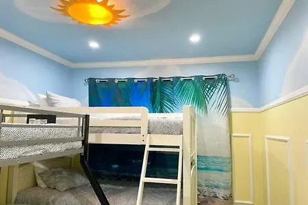 Rainforest Villa 4 Bedroom Poolspa Walk2Disneyland Anaheim Exterior foto