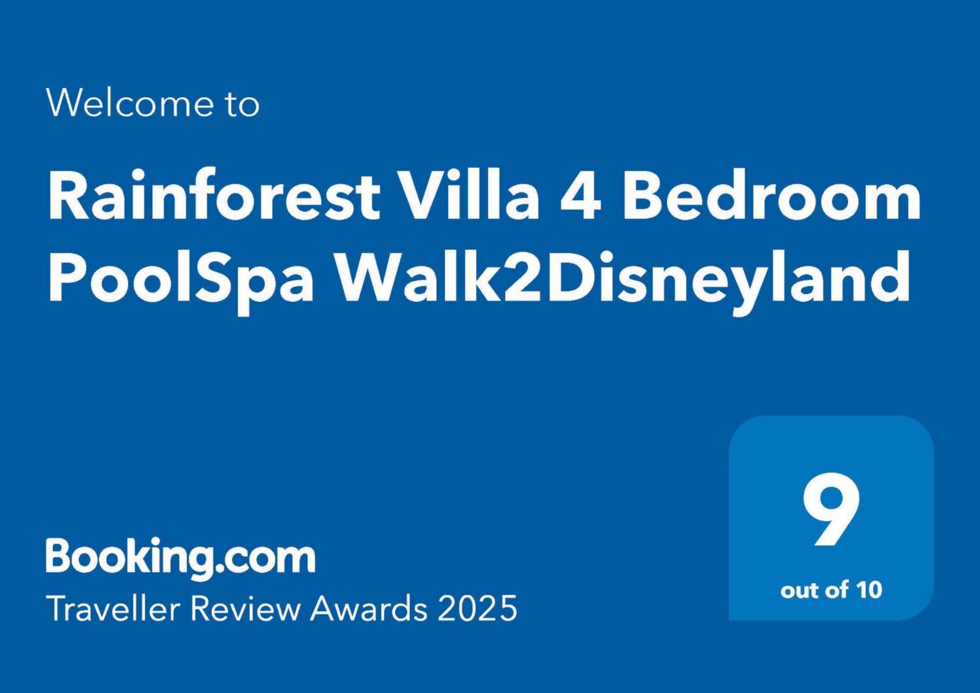 Holiday home Rainforest 4 Bedroom Poolspa Walk2disneyland *